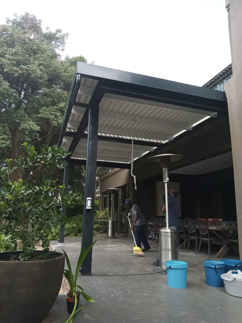 Charcoal Awnings installation by AL Patio Solutions, photo 1