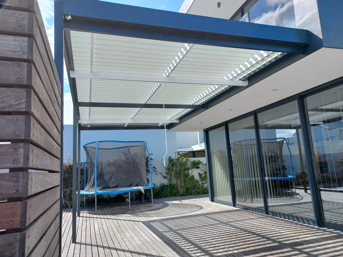 Aluminium awning installation by AL Patio Solutions
